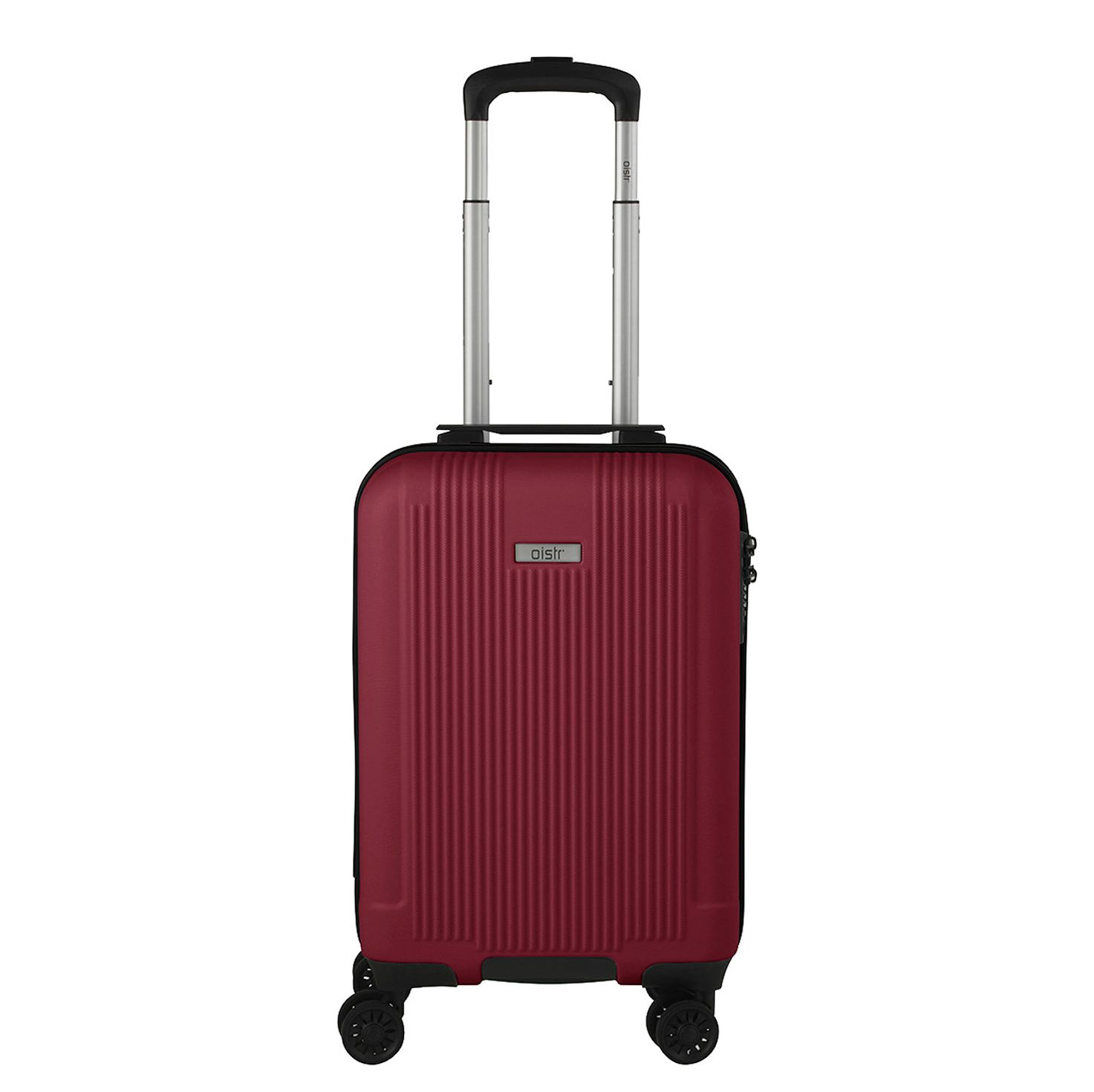 Oistr Noorvik Handbagage 4 Wheel Spinner 55 cm Burgundy Red