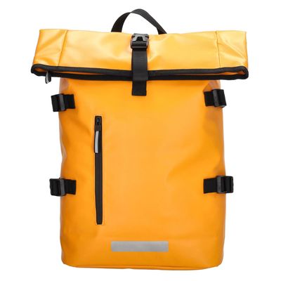 Beagles Originals Tokyo Rolltop Rugtas Waterproof 15,6" okergeel