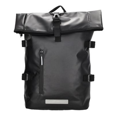 Beagles Originals Tokyo Rolltop Rugtas Waterproof 15,6" zwart