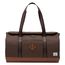 Herschel Supply Co. Heritage Duffel chocolate brown crosshatch/sadle brown