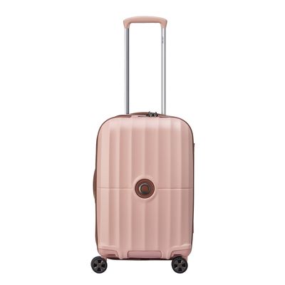 Delsey St Tropez 4 Double Wheels Expandable Cabin Trolley 55/35 pink