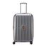 Delsey St Tropez 4 Double Wheels Trolley Expandable 67 silver
