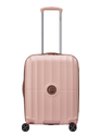 Delsey St Tropez 4 Double Wheels Slim Cabin Trolley 55 pink