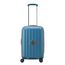 Delsey St Tropez 4 Double Wheels Expandable Cabin Trolley 55/35 blue