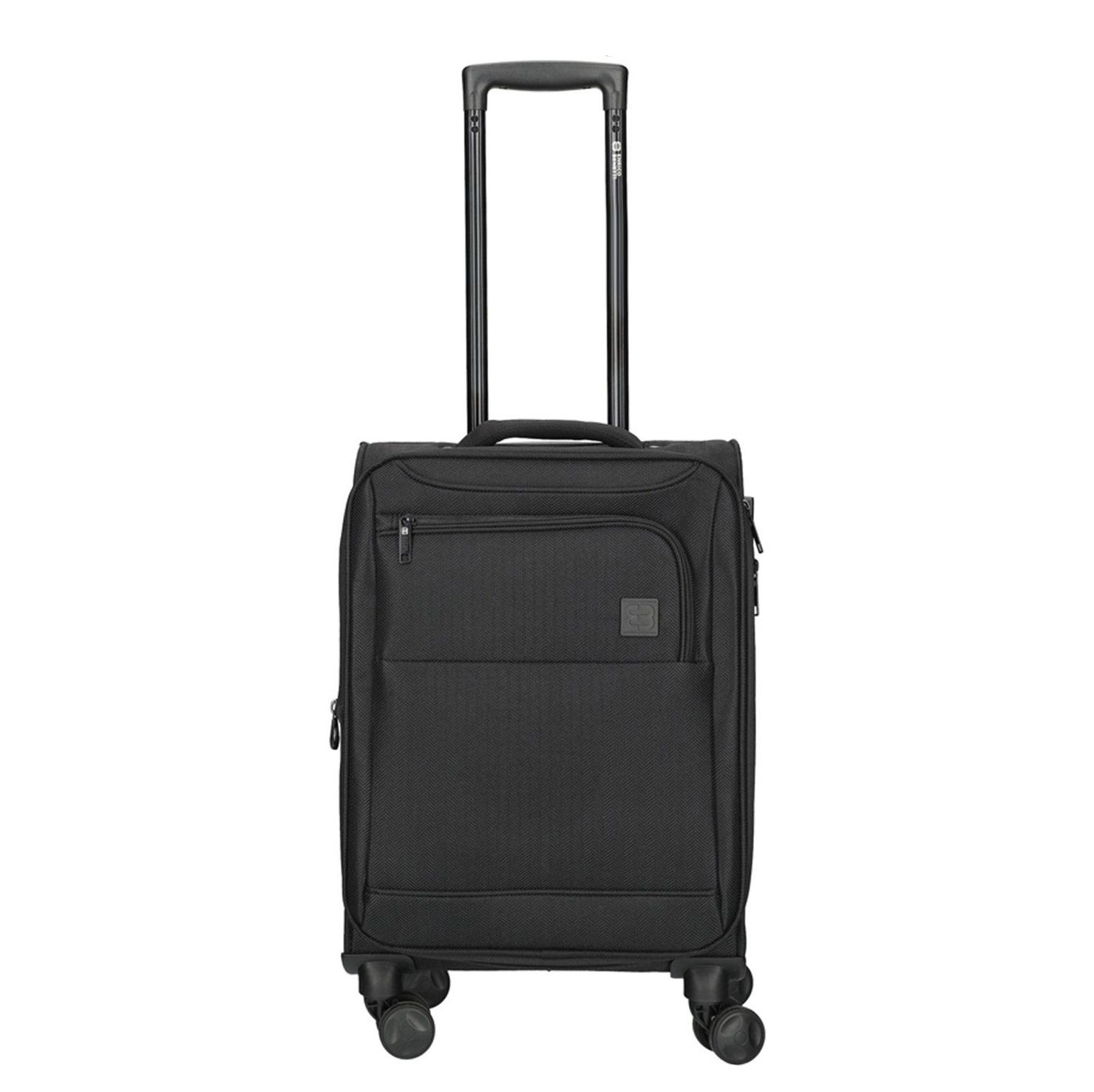 Enrico Benetti Oakville Spinner 55/35 black handbagage koffer