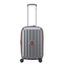 Delsey St Tropez 4 Double Wheels Expandable Cabin Trolley 55/35 silver
