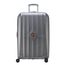 Delsey St Tropez 4 Double Wheels Trolley Expandable 77 silver