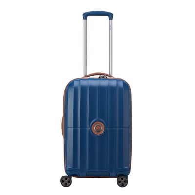 Delsey St Tropez 4 Double Wheels Expandable Cabin Trolley 55/35 navy