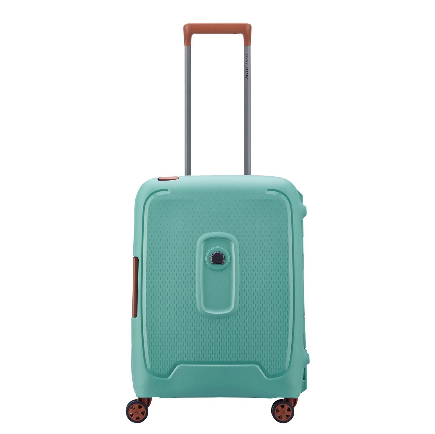 Delsey Moncey 4 Wheel Slim Cabin Trolley 55 cm Almond