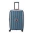 Delsey St Tropez 4 Double Wheels Trolley Expandable 67 blue