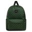 Vans Old Skool Grom Check Backpack pine forest