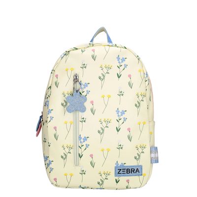 Zebra Trends Saar Backpack creme flowers