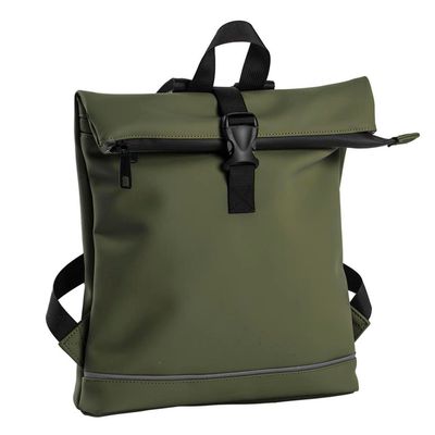 Daniel Ray Jefferson Water-Repellent Backpack S olive green