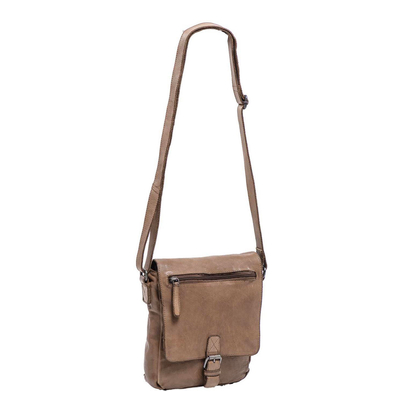 Daniel Ray Norwalk Crossbody taupe
