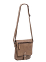 Daniel Ray Norwalk Crossbody taupe