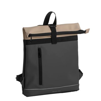 Daniel Ray Seattle Waterproof Rolltop Backpack dark grey