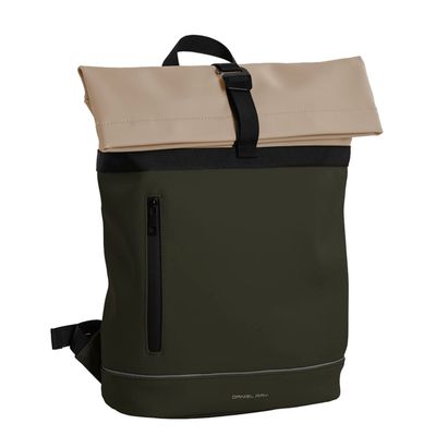 Daniel Ray Hampton Waterproof Rolltop Backpack 15" mossgreen