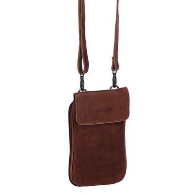 Daniel Ray Lakeland Phonebag cognac