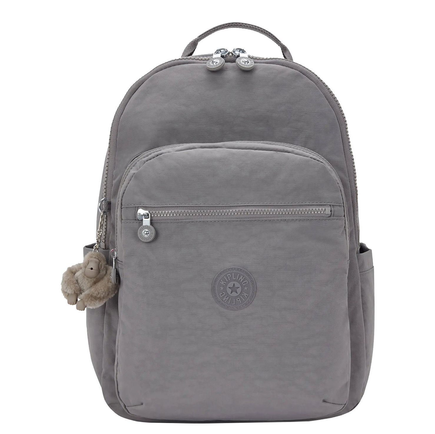 Kipling Seoul laptoptas grijs