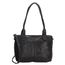 Hide & Stitches Paint Rock Shopper Shoulderbag black
