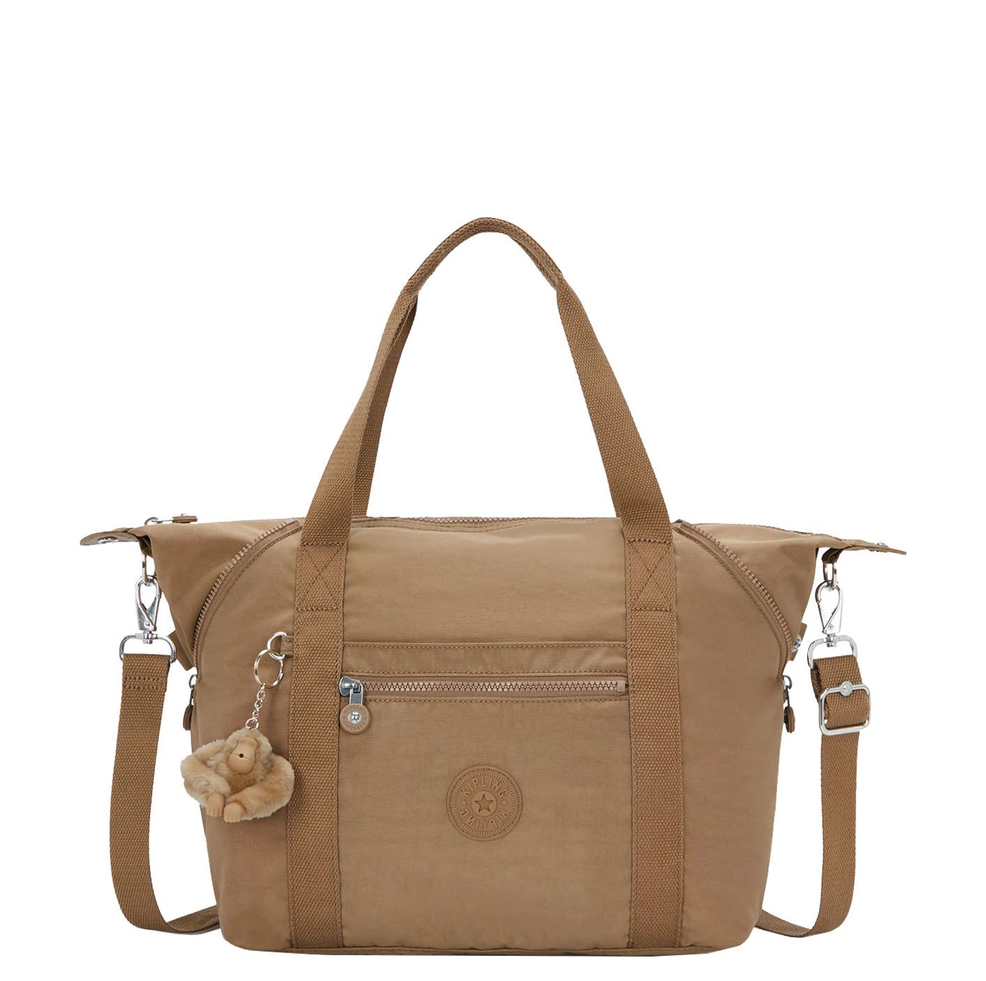 Kipling Art handtas bruin
