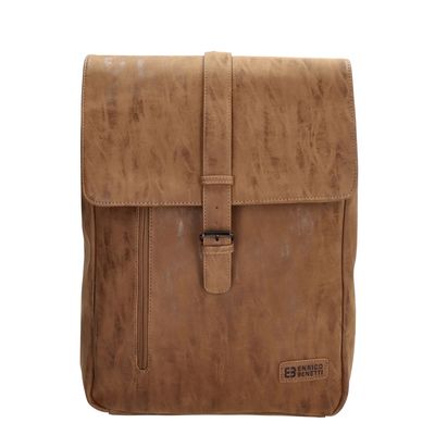 Enrico Benetti Rotterdam Laptop Backpack 17" camel