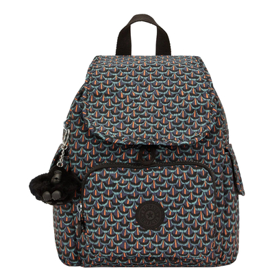 Kipling City Pack Mini prt ac geo feather
