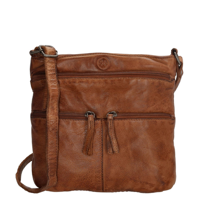Hide & Stitches Paint Rock Shoulderbag High cognac