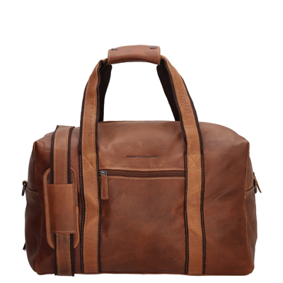 Hide & Stitches Japura Duffle cognac