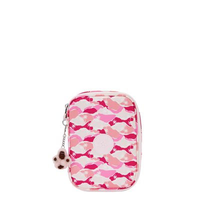Kipling 100 Pens pink palm