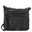 Hide & Stitches Paint Rock Shoulderbag black
