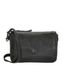 Hide & Stitches Paint Rock Crossover Shoulderbag Flap black