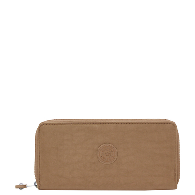Kipling Money World early tan