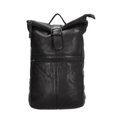 Hide & Stitches Paint Rock Rolltop Backpack black