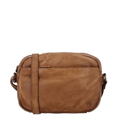 Hide & Stitches Essentials Shoulderbag cognac