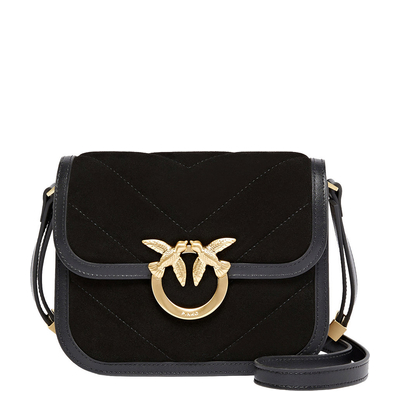Pinko Love Box Bag Fl Mini nero limousine