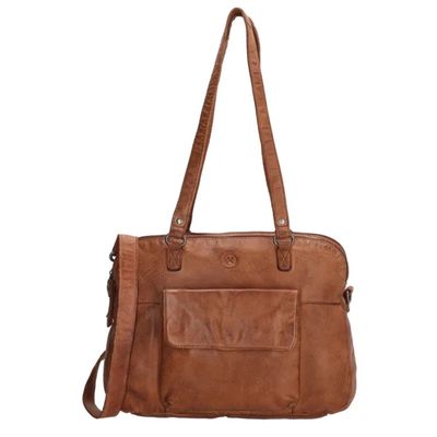 Hide & Stitches Paint Rock Shopper cognac