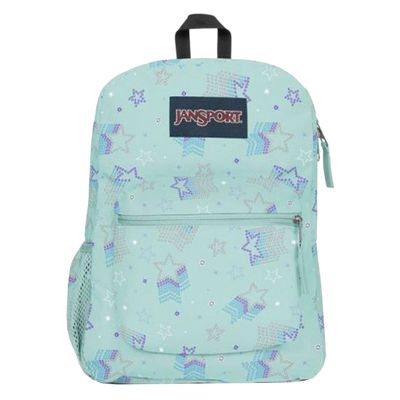 JanSport Cross Town Backpack sparkle stars