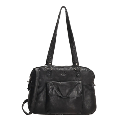 Hide & Stitches Paint Rock Shopper black