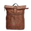 Hide & Stitches Paint Rock Rolltop Backpack 13.3" cognac