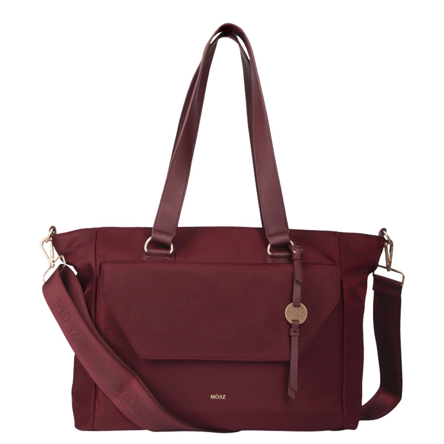 MOSZ Denise Laptop Shoulderbag 15.6" aubergine damestas