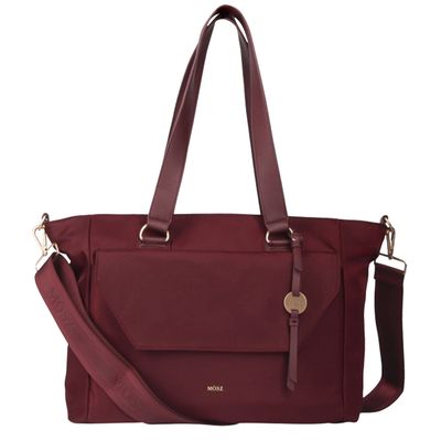 MOSZ Denise Laptop Shoulderbag 15.6" aubergine