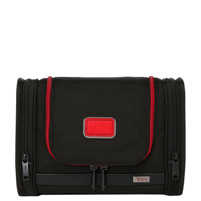 Tumi Alpha Hanging Travel Kit black/red