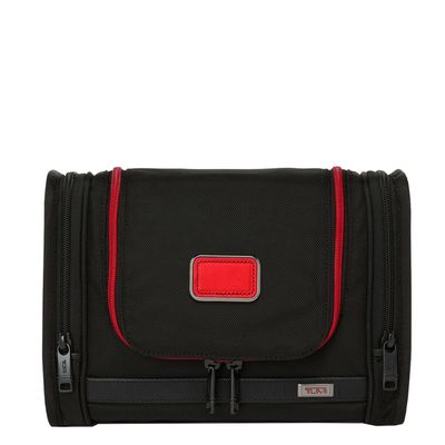 Tumi Alpha Hanging Travel Kit black/red