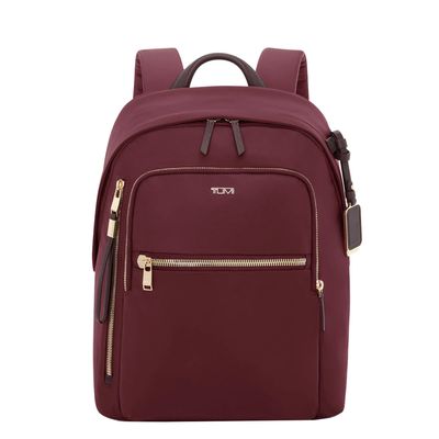 TUMI Voyageur Halsey Backpack wine