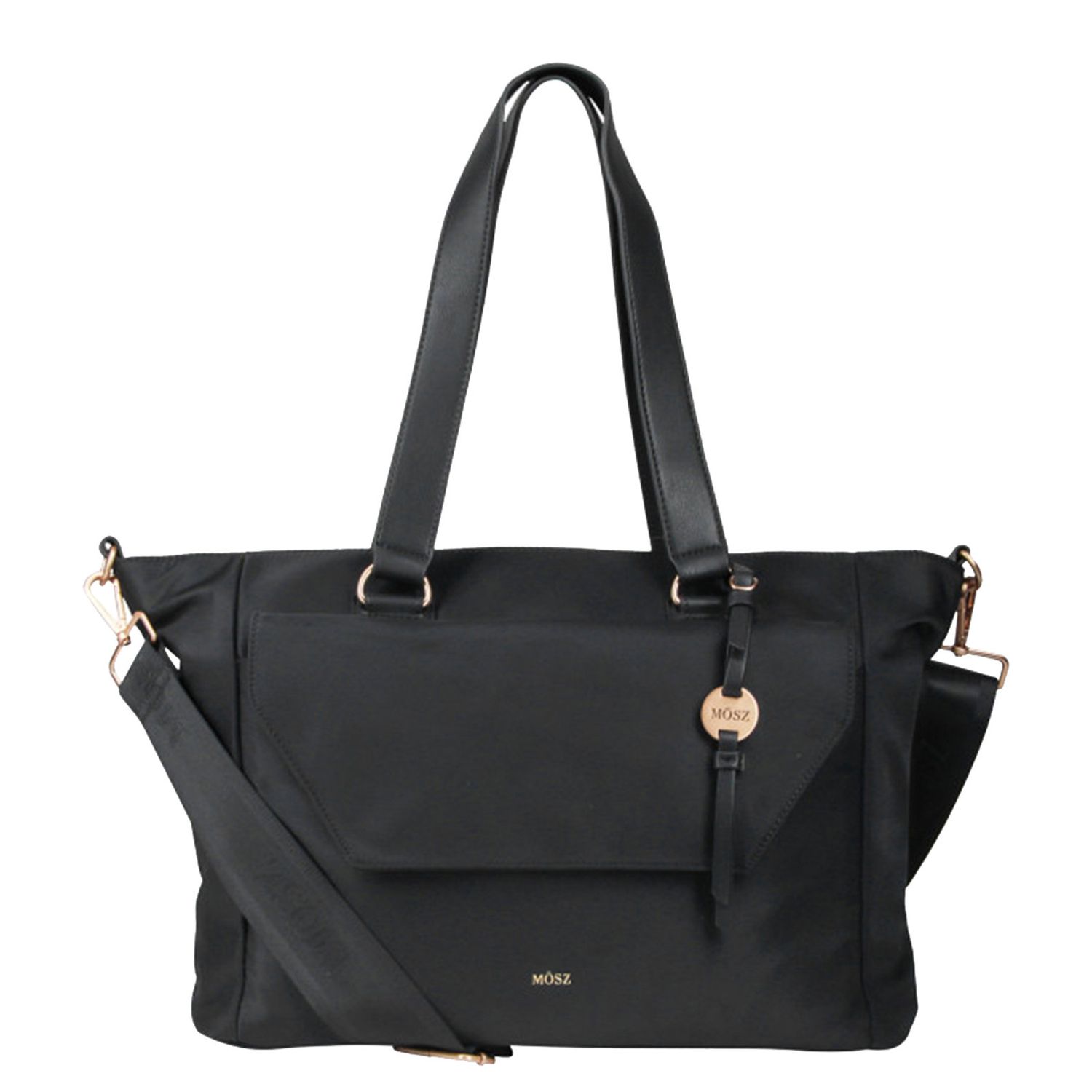 MOSZ Denise Laptop Shoulderbag 15.6" black damestas