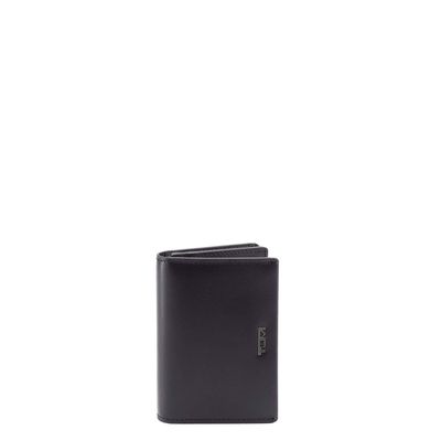 Tumi Nassau SLG Gusseted Card Case black smooth