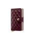 Secrid Miniwallet Emboss Diamond bordeaux