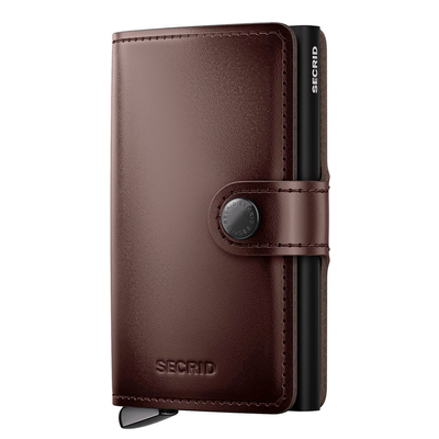 Secrid Miniwallet Dusk dark brown