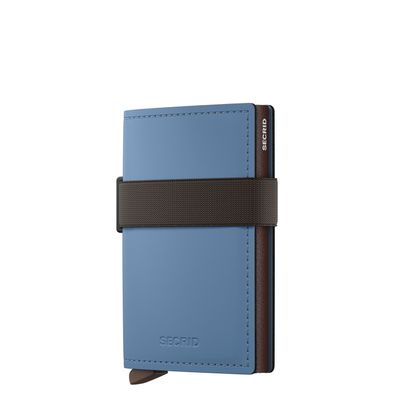 Secrid Bandwallet Matte steel blue-brown